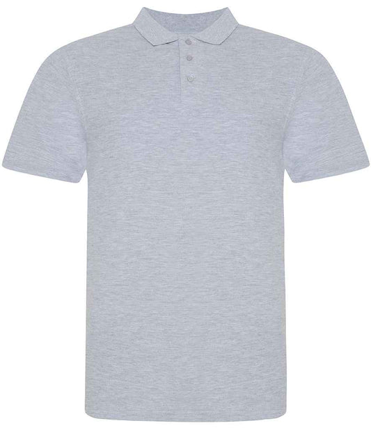 Just Polos AWDis The 100 Cotton Piqué Polo Shirt - Heather Grey (JP100)