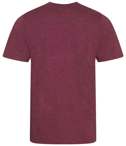 Just Ts AWDis Tri-Blend T-Shirt - Heather Burgundy (JT001)