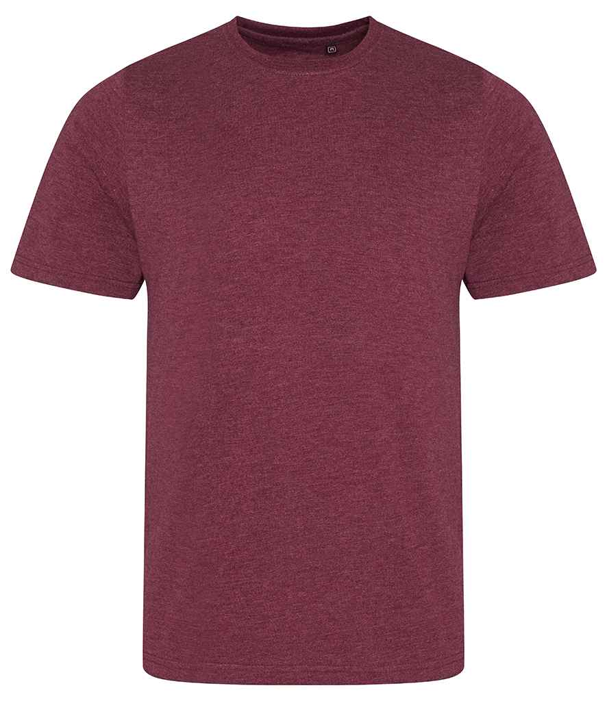 Just Ts AWDis Tri-Blend T-Shirt - Heather Burgundy (JT001)