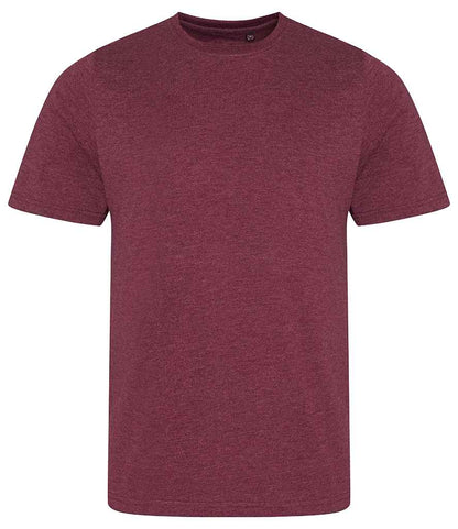 Just Ts AWDis Tri-Blend T-Shirt - Heather Burgundy (JT001)