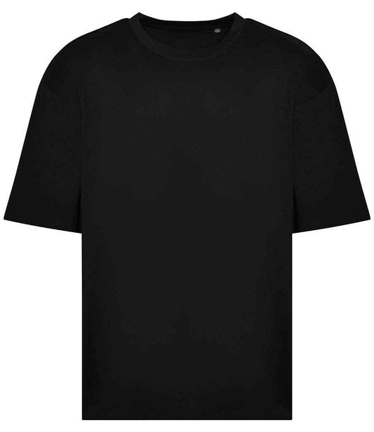 Just Ts AWDis Unisex Oversize 100 T-Shirt - Deep Black (JT009)