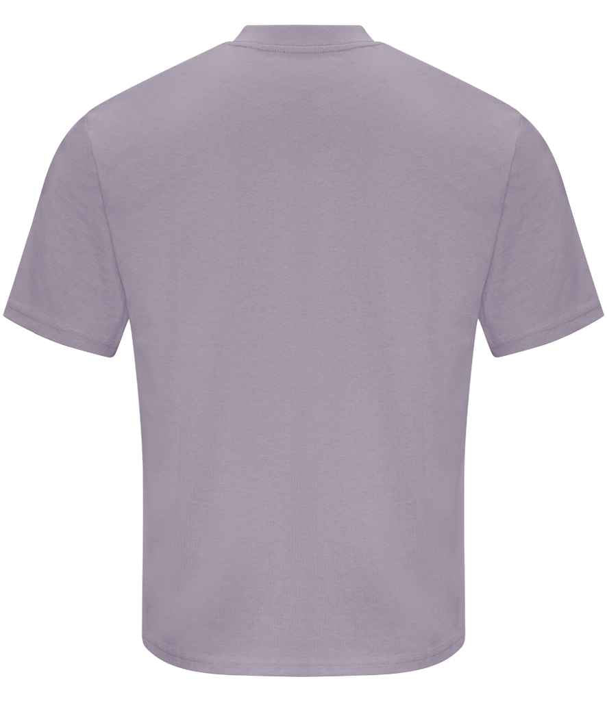 Just Ts AWDis Unisex Oversize 100 T-Shirt - Dusty Lilac (JT009)
