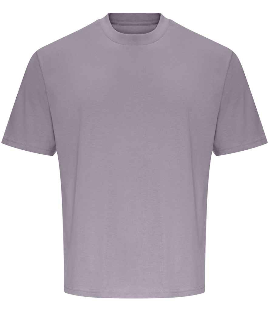 Just Ts AWDis Unisex Oversize 100 T-Shirt - Dusty Lilac (JT009)