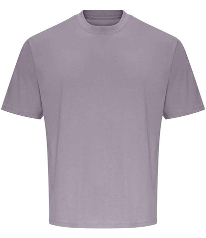 Just Ts AWDis Unisex Oversize 100 T-Shirt - Dusty Lilac (JT009)