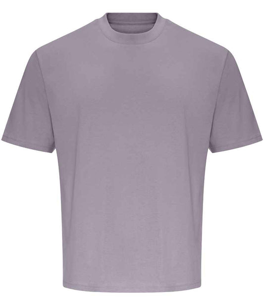 Just Ts AWDis Unisex Oversize 100 T-Shirt - Dusty Lilac (JT009)