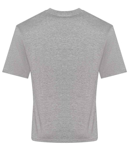 Just Ts AWDis Unisex Oversize 100 T-Shirt - Heather Grey (JT009)