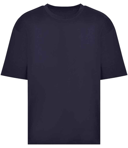 Just Ts AWDis Unisex Oversize 100 T-Shirt - New French Navy (JT009)