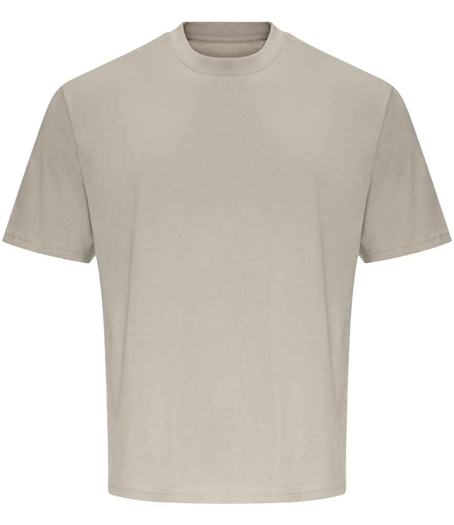 Just Ts AWDis Unisex Oversize 100 T-Shirt - Natural Stone (JT009)