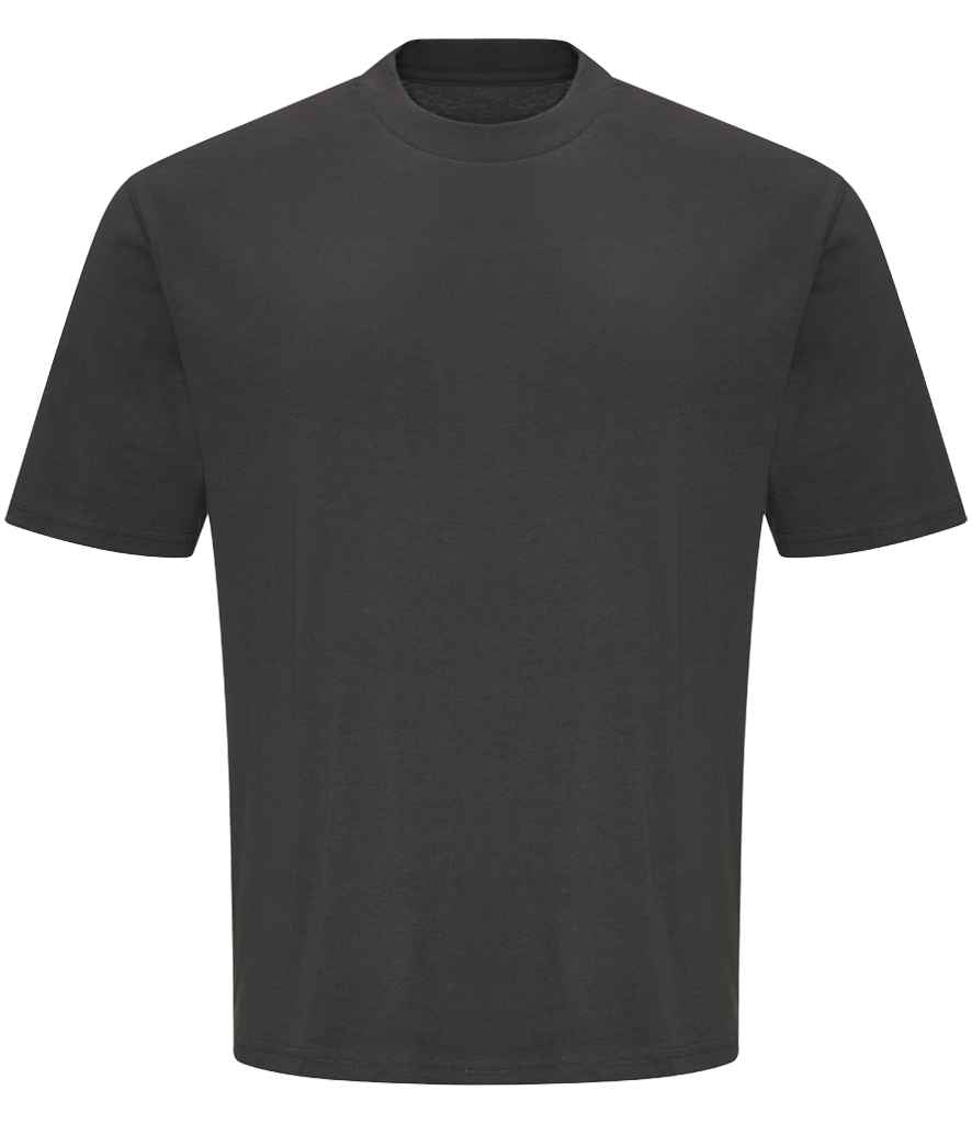 Just Ts AWDis Unisex Oversize 100 T-Shirt - Shark Grey (JT009)