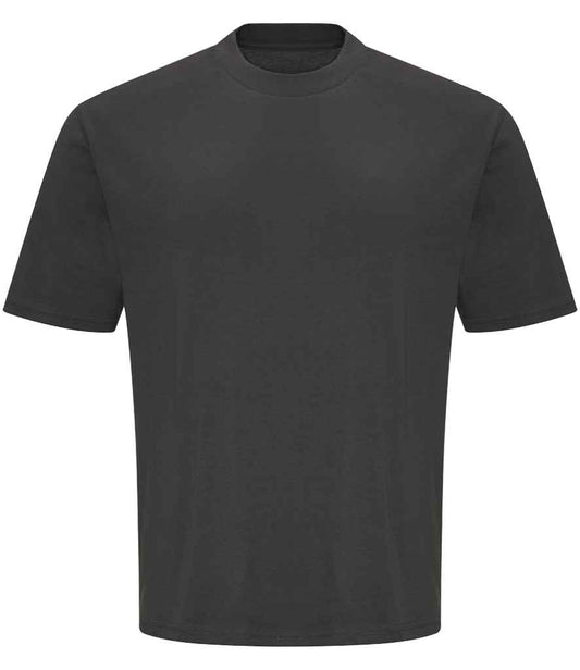 Just Ts AWDis Unisex Oversize 100 T-Shirt - Shark Grey (JT009)