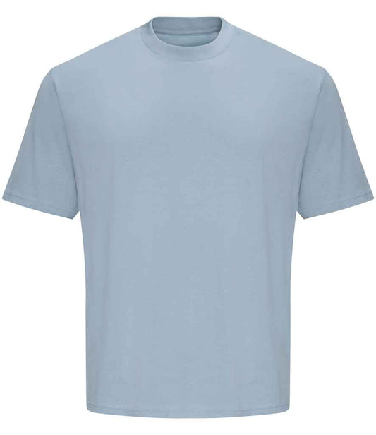 Just Ts AWDis Unisex Oversize 100 T-Shirt - Sky Blue (JT009)
