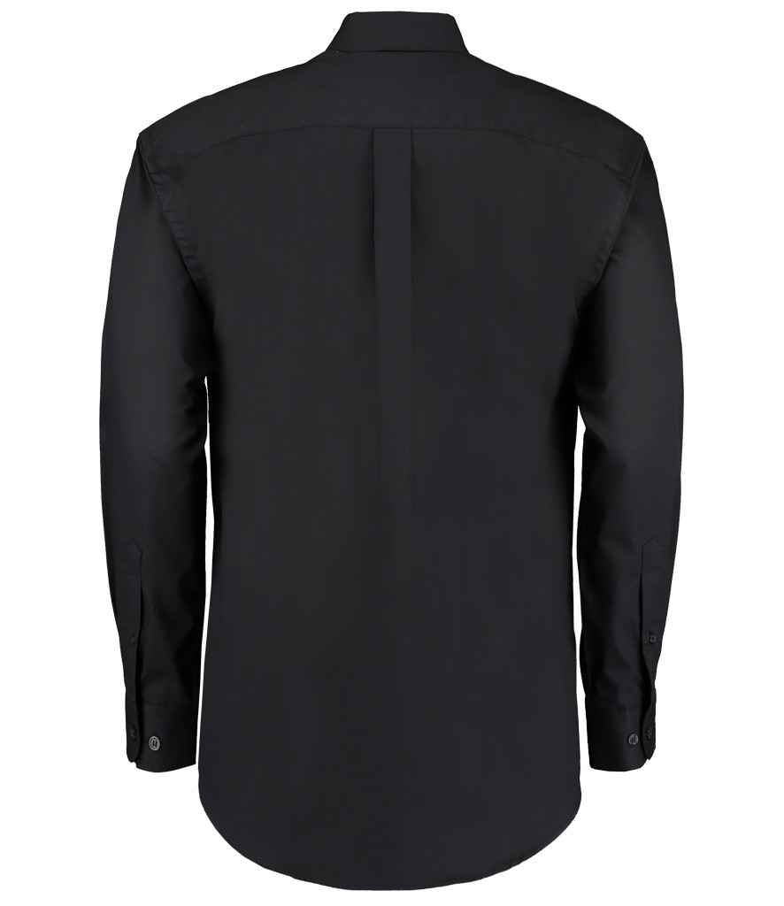 Kustom Kit Premium Long Sleeve Classic Fit Oxford Shirt (K105)
