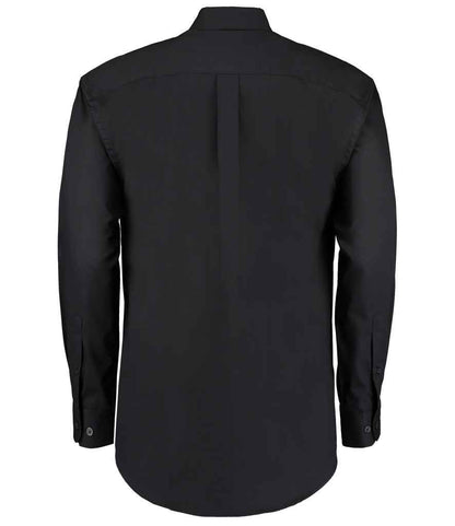 Kustom Kit Premium Long Sleeve Classic Fit Oxford Shirt (K105)