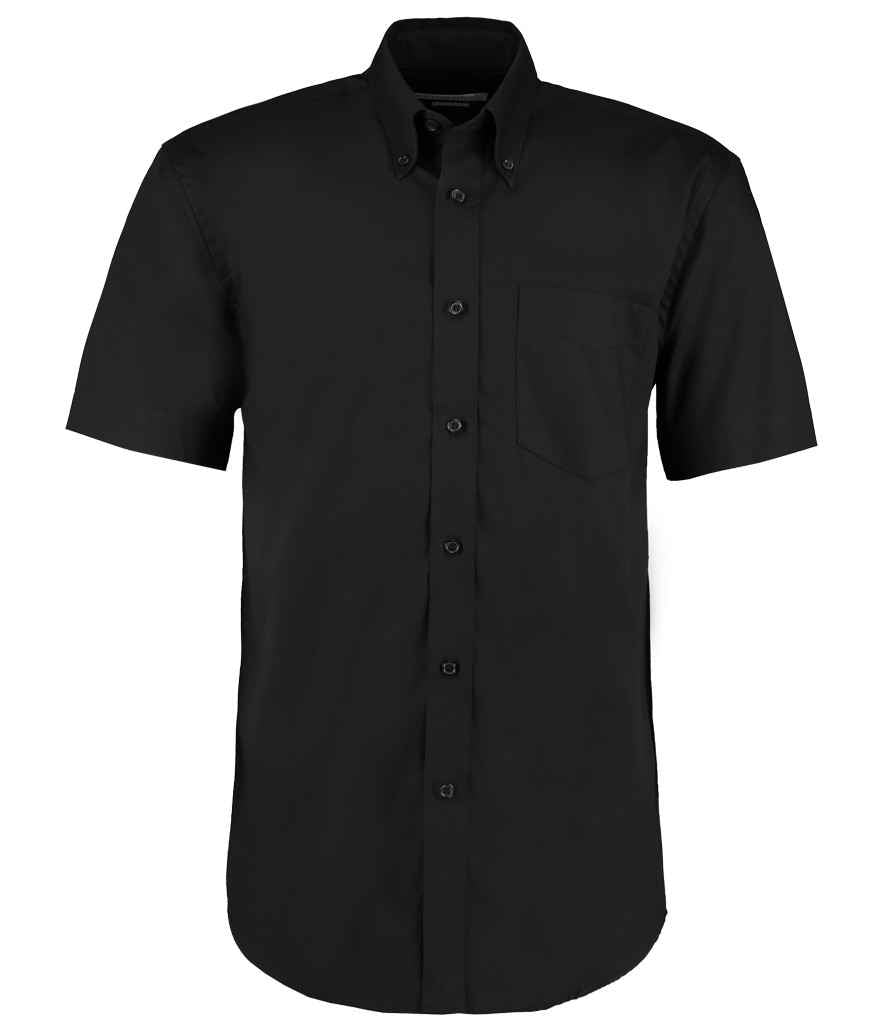 Kustom Kit Premium Short Sleeve Classic Fit Oxford Shirt (K109)