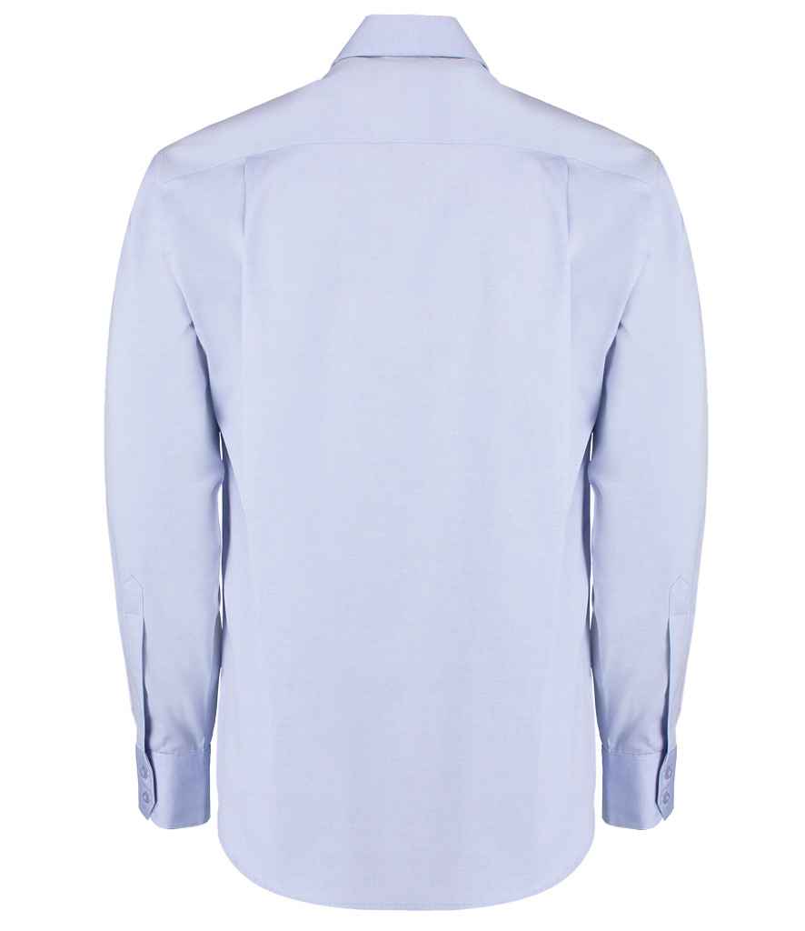 Kustom Kit Premium Long Sleeve Classic Fit Oxford Shirt (K118)