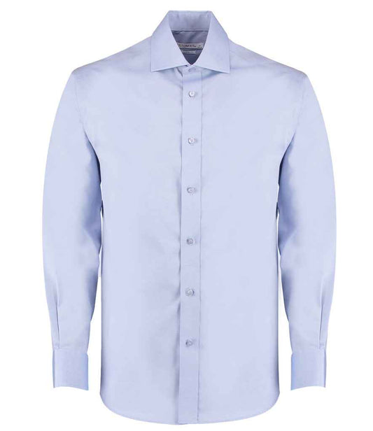Kustom Kit Premium Long Sleeve Classic Fit Oxford Shirt (K118)