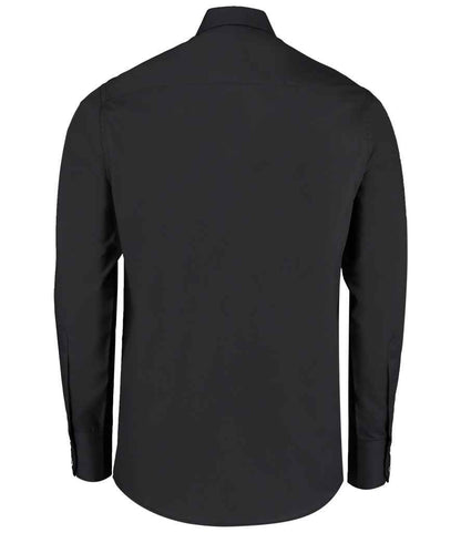 Kustom Kit Long Sleeve Tailored Business Shirt (K131)