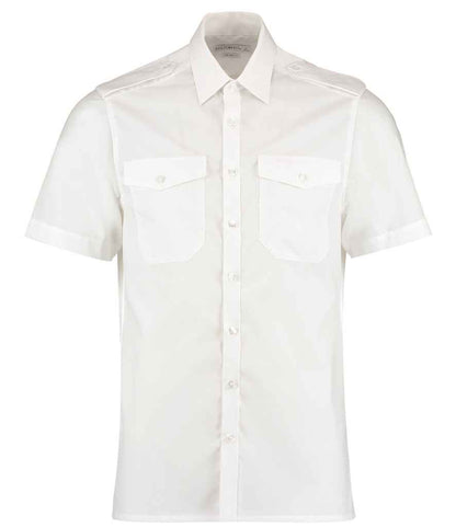 Kustom Kit Short Sleeve Tailored Pilot Shirt (K133)