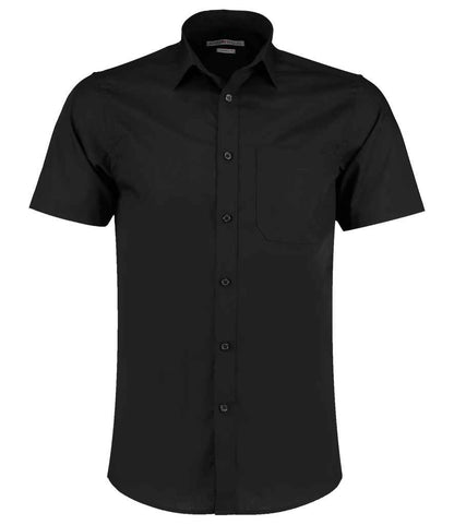 Kustom Kit Short Sleeve Tailored Poplin Shirt (K141)