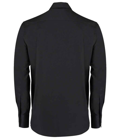 Kustom Kit Premium Long Sleeve Tailored Oxford Shirt (K188)