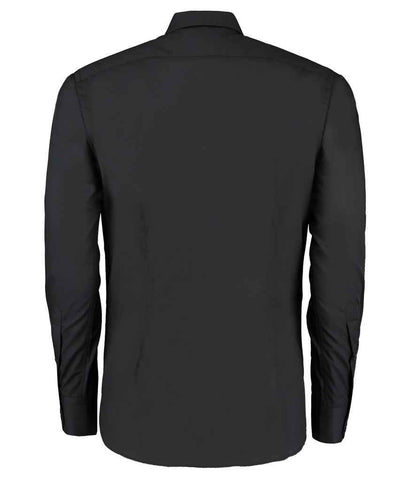 Kustom Kit Long Sleeve Slim Fit Business Shirt (K192)