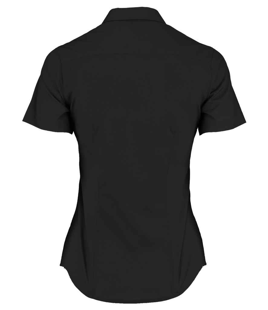 Kustom Kit Ladies Short Sleeve Tailored Poplin Shirt (K241)