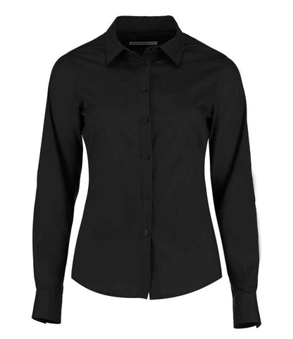 Kustom Kit Ladies Long Sleeve Tailored Poplin Shirt (K242)