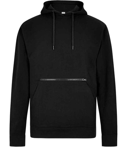 Kustom Kit Regular Fit Piqué Zipped Pocket Hoodie (K338)