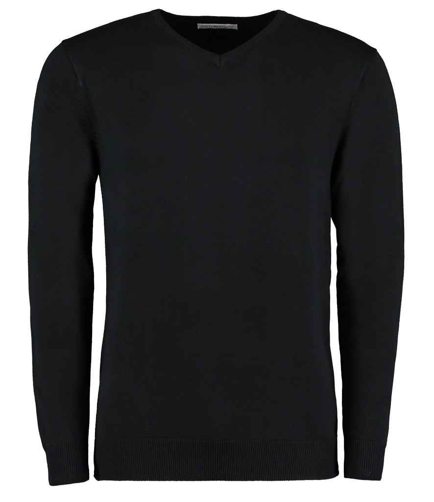 Kustom Kit Arundel Cotton Acrylic V Neck Sweater (K352)