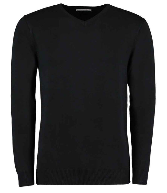 Kustom Kit Arundel Cotton Acrylic V Neck Sweater (K352)