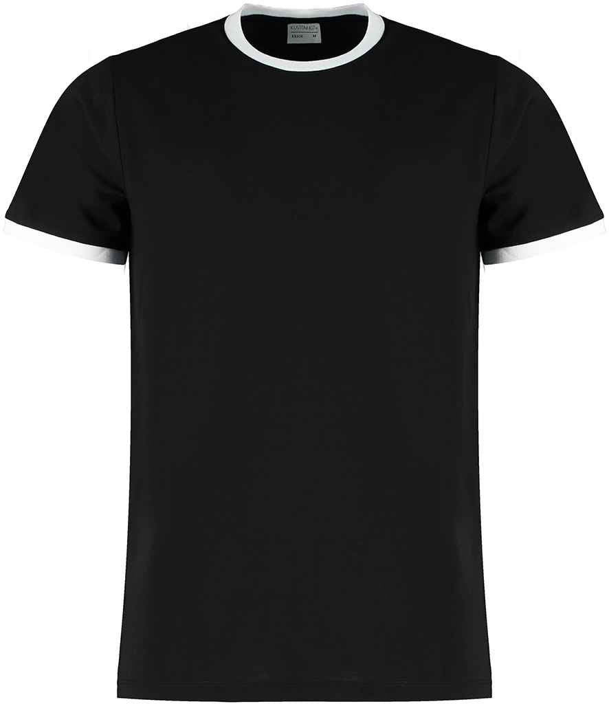 Kustom Kit Fashion Fit Ringer T-Shirt (K508)