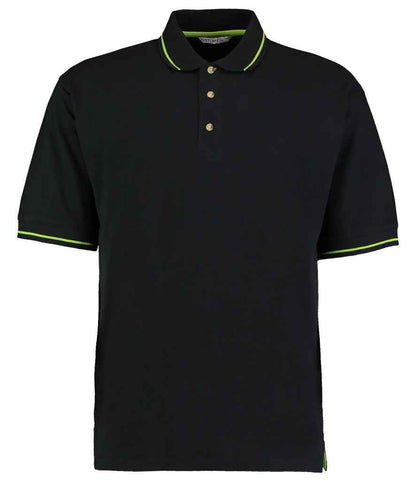 Kustom Kit St Mellion Tipped Cotton Piqué Polo Shirt (K606)