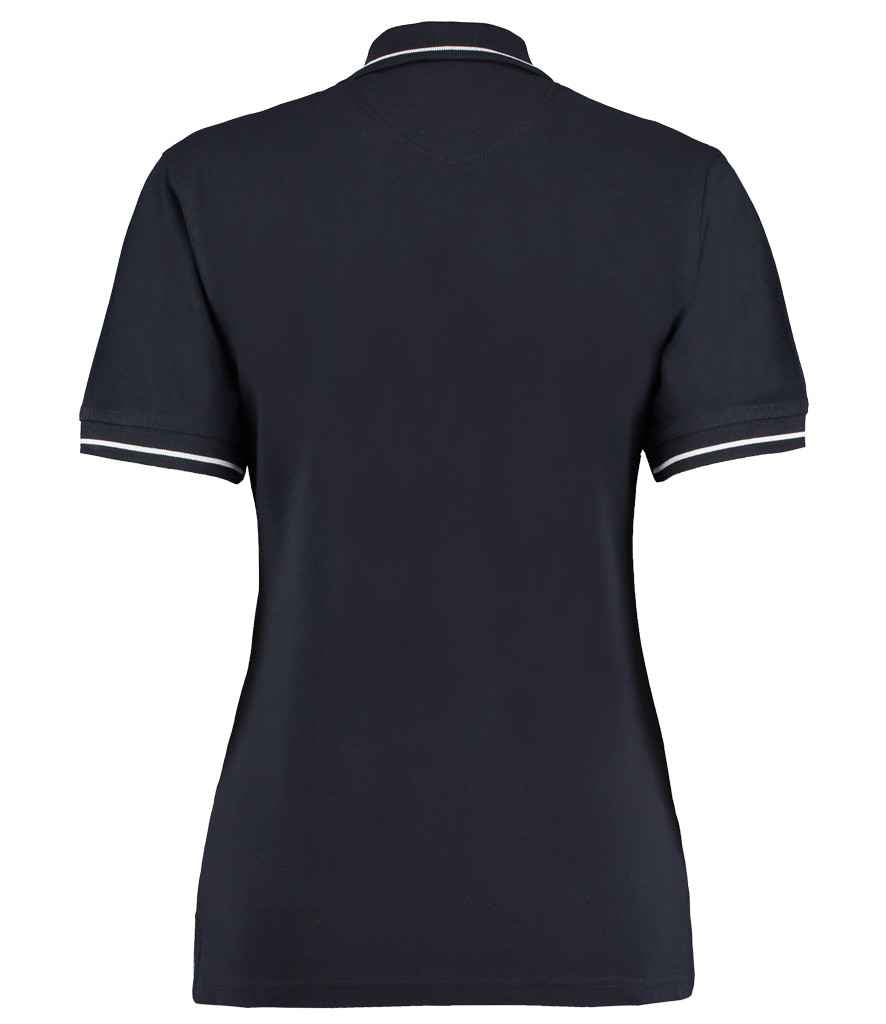 Kustom Kit Ladies St Mellion Tipped Cotton Piqué Polo Shirt (K706)