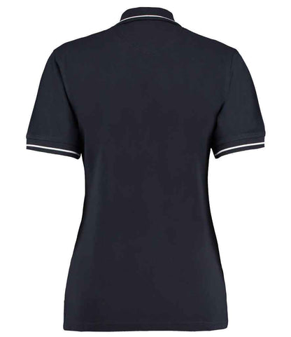 Kustom Kit Ladies St Mellion Tipped Cotton Piqué Polo Shirt (K706)
