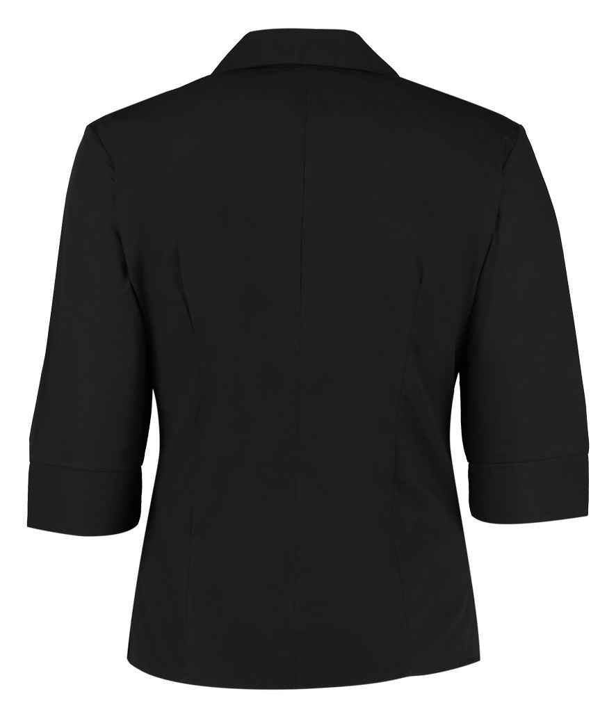 Kustom Kit Ladies 3/4 Sleeve Tailored Continental Shirt (K715)