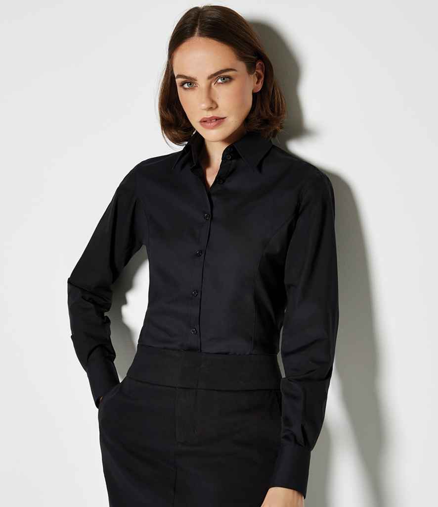 Kustom Kit Ladies Long Sleeve Tailored Business Shirt (K743F)