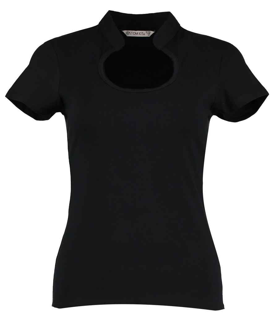 Kustom Kit Ladies Keyhole Neck Corporate Top (K755)
