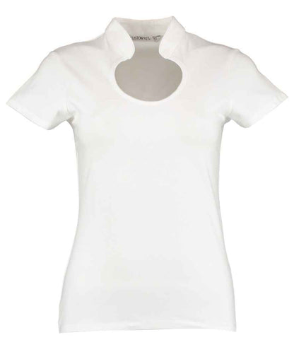 Kustom Kit Ladies Keyhole Neck Corporate Top (K755)