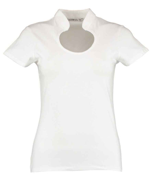 Kustom Kit Ladies Keyhole Neck Corporate Top (K755)