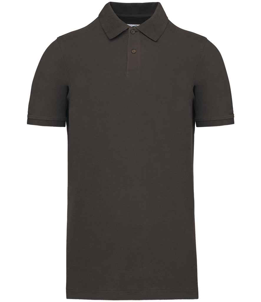 Kariban Organic 180 Piqué Polo Shirt - Dark Grey (KB2025)