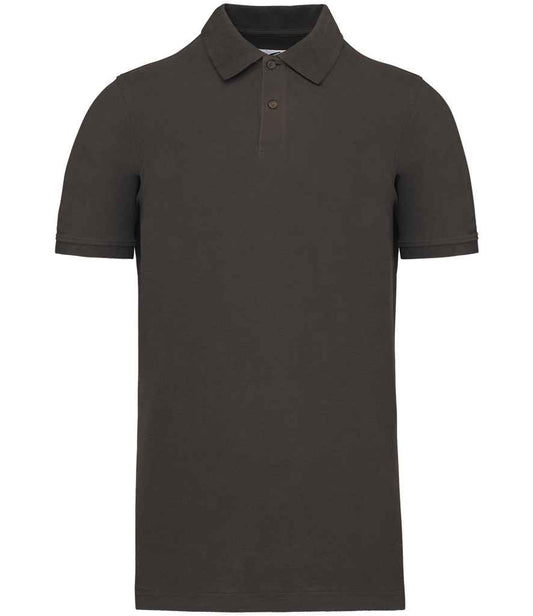 Kariban Organic 180 Piqué Polo Shirt - Dark Grey (KB2025)