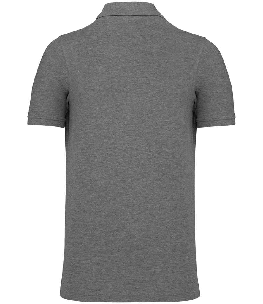 Kariban Organic 180 Piqué Polo Shirt - Grey Heather (KB2025)