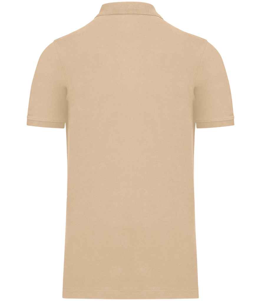 Kariban Organic 180 Piqué Polo Shirt - Light Sand (KB2025)