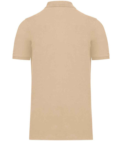 Kariban Organic 180 Piqué Polo Shirt - Light Sand (KB2025)