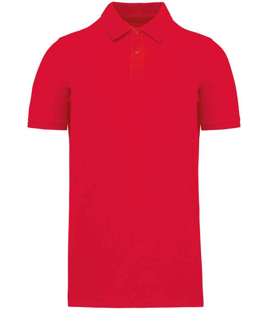 Kariban Organic 180 Piqué Polo Shirt - Red (KB2025)