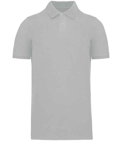 Kariban Organic 180 Piqué Polo Shirt - Snow Grey (KB2025)