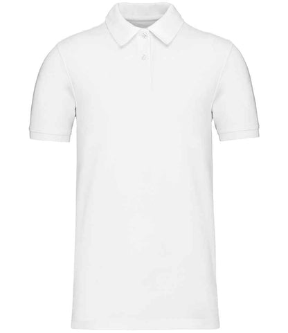Kariban Organic 180 Piqué Polo Shirt - White (KB2025)