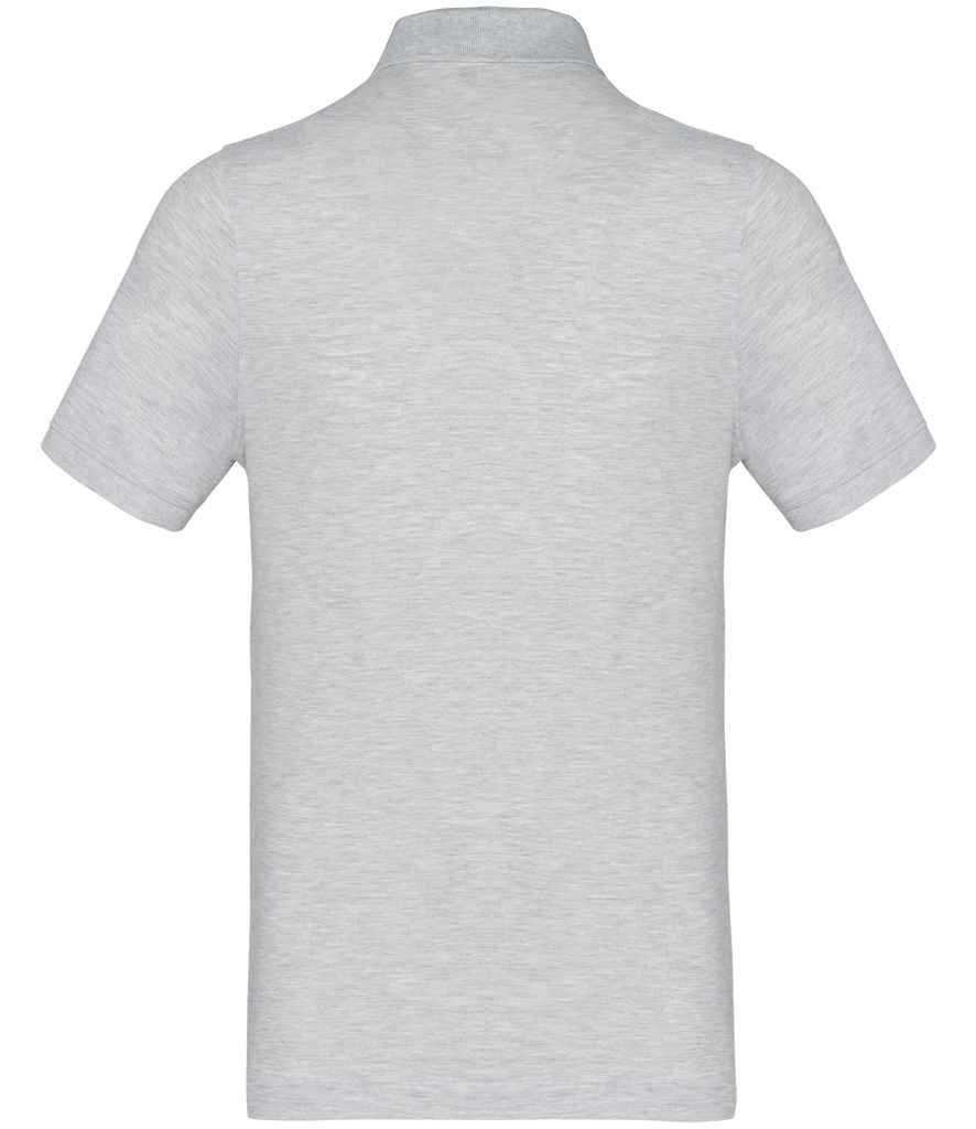 Kariban Short Sleeve Piqué Polo Shirt - Ash Heather (KB254)
