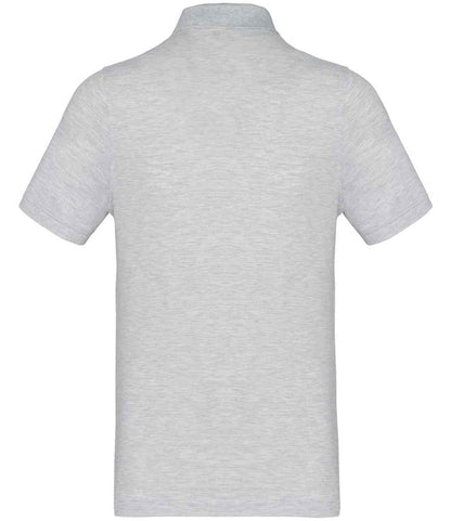 Kariban Short Sleeve Piqué Polo Shirt - Ash Heather (KB254)