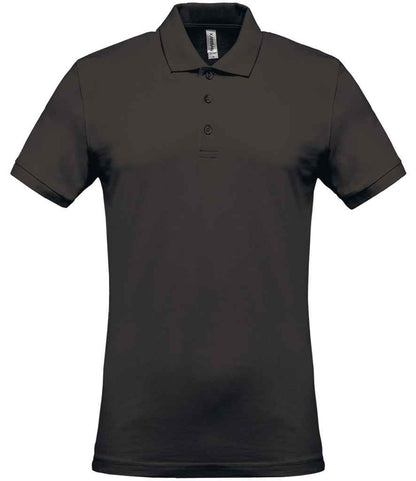 Kariban Short Sleeve Piqué Polo Shirt - Dark Grey (KB254)